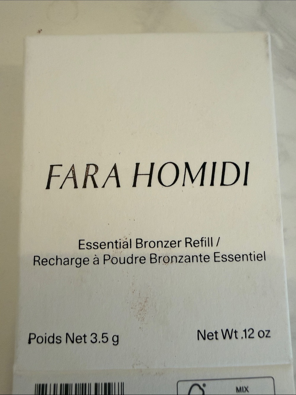 FARA HOMIDI Essential Bronzer Refill -Bois NEW in box